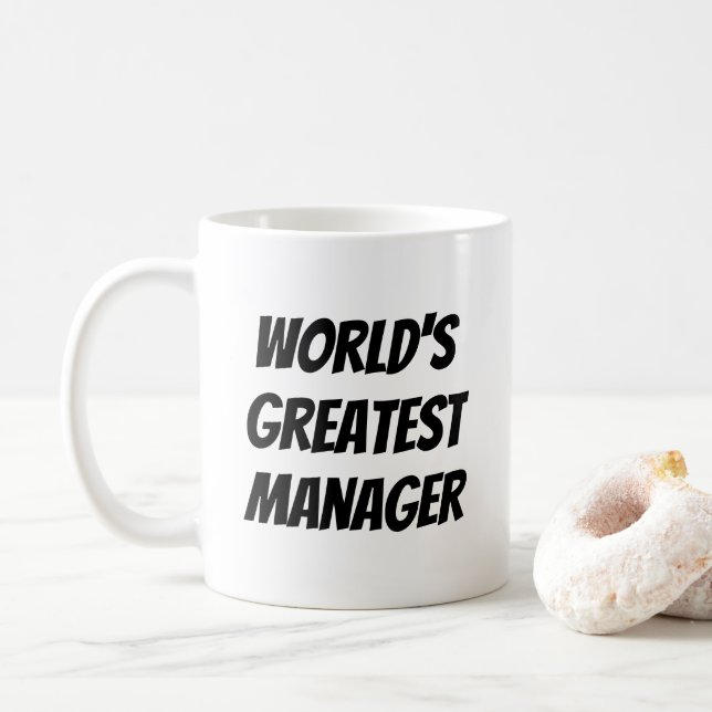 Mug Le plus grand gestionnaire du monde (Avec donut)