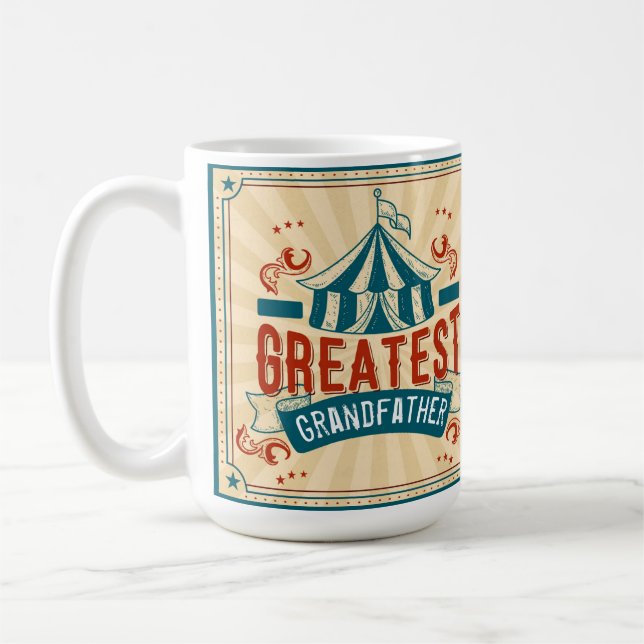 Mug Le plus grand grand-père du monde (Gauche)