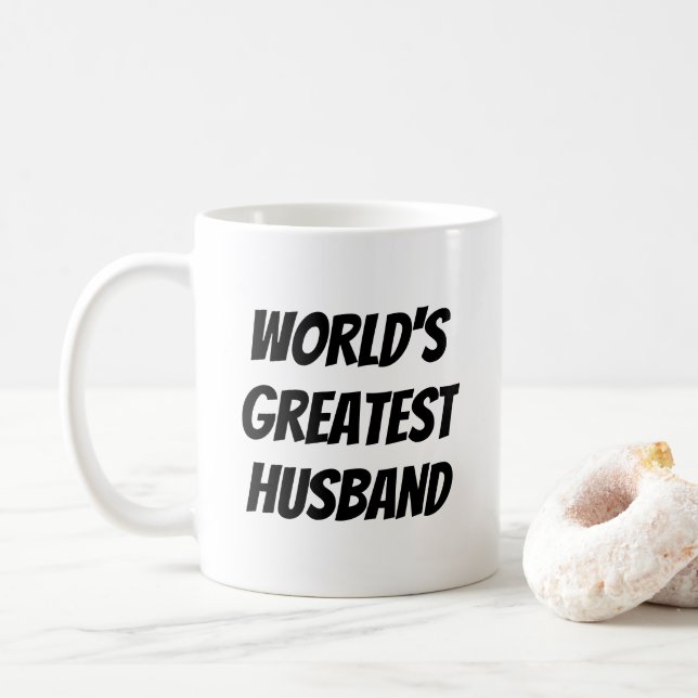 Mug Le plus grand mari du monde (Avec donut)