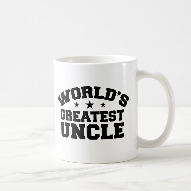 Mug Le plus grand oncle du monde (Droite)