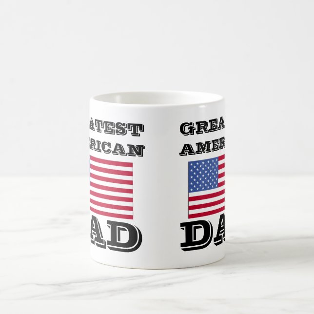 Mug Le plus grand papa américain (Centre)