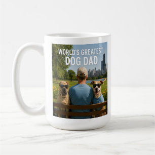 Mug Le plus grand papa de chien du monde - Cool Crew E