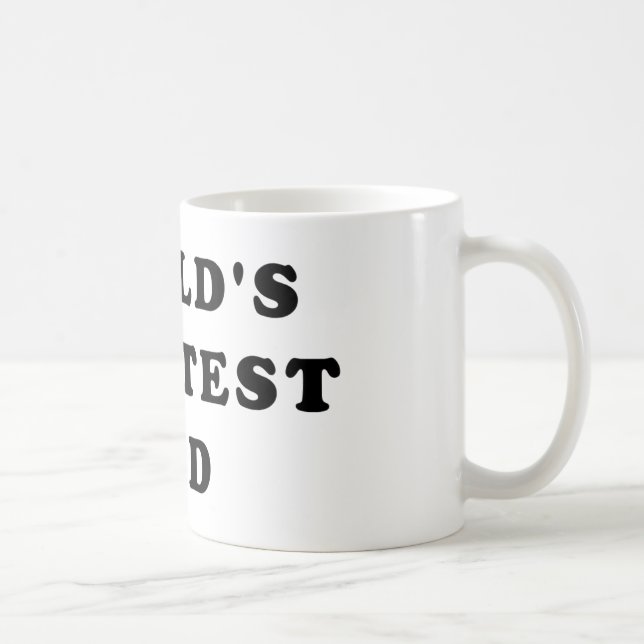 Mug Le plus grand papa du monde (Droite)