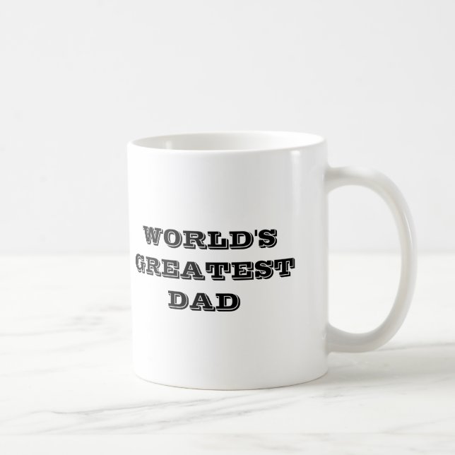 MUG LE PLUS GRAND PAPA DU MONDE (Droite)