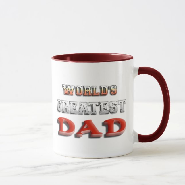Mug Le plus grand papa du monde (Droite)