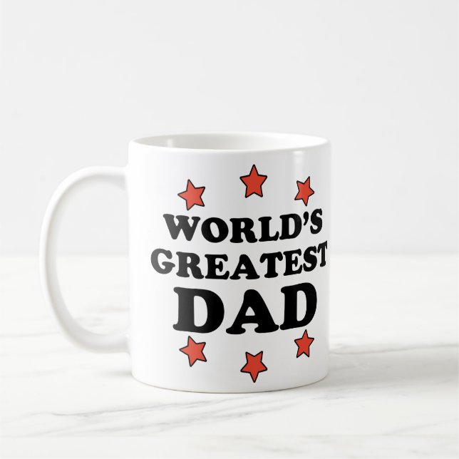 Mug Le plus grand papa du monde (Gauche)