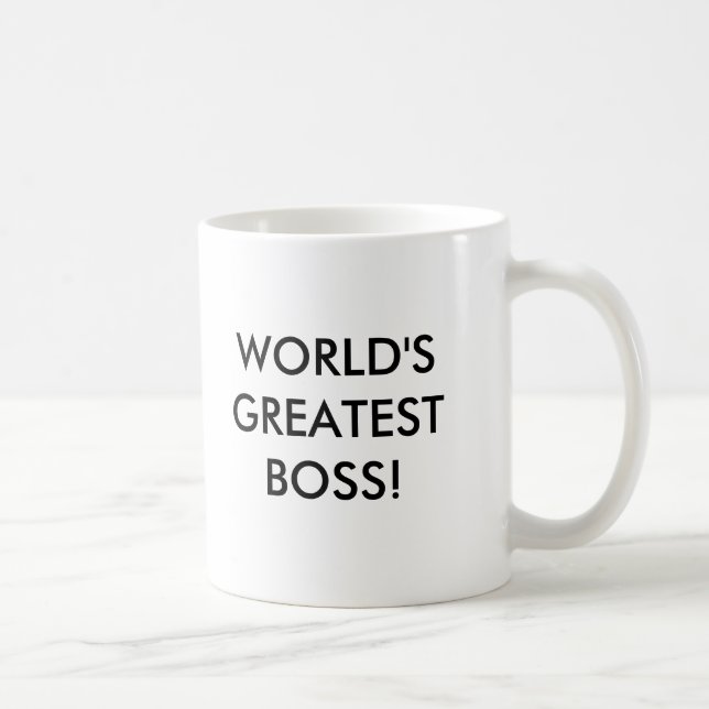 MUG LE PLUS GRAND PATRON DU MONDE (Droite)