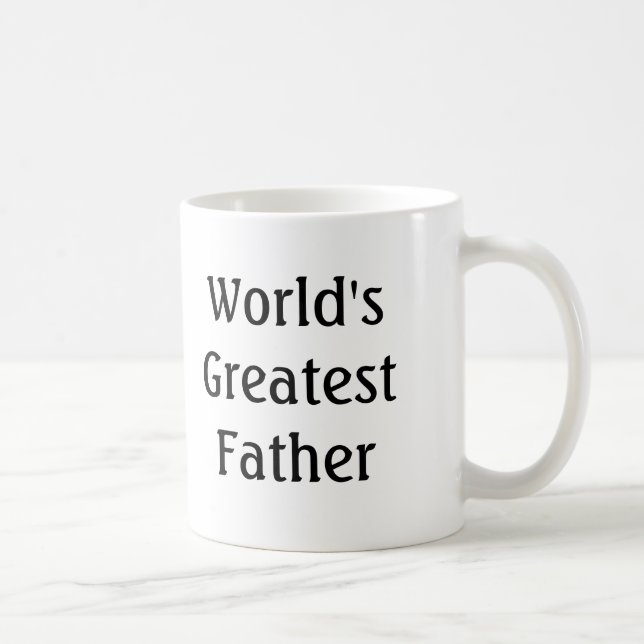Mug Le plus grand père du monde (légalement) (Droite)