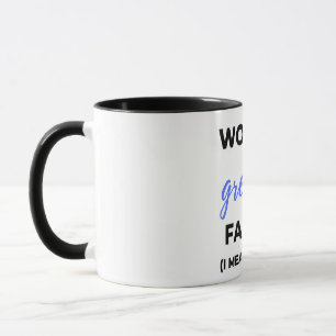 Mug Le plus grand plus loin du monde Je veux dire père