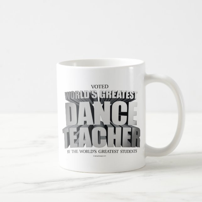 Mug Le plus grand professeur de danse du monde (Droite)