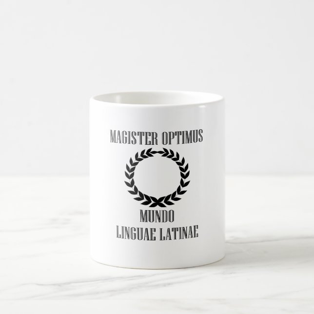Mug Le plus grand professeur latin du monde (mâle) (Centre)