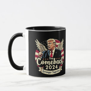 Mug Le plus grand retour 2024 plus fort de Trump