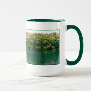 Mug Le point de vue de l'homme vert