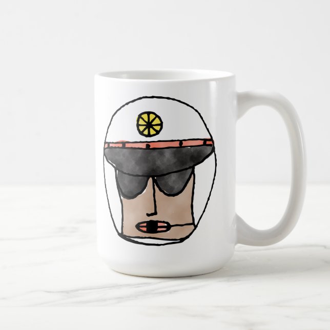 Mug Le policier (Droite)