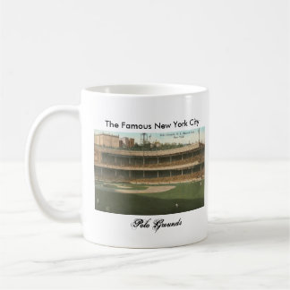 Mug Le polo célèbre fond le parc de base-ball, New