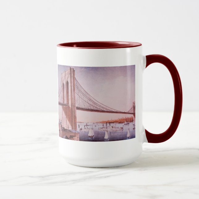Mug Le pont de Brooklyn (Droite)