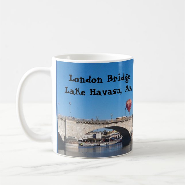 Mug Le pont de Londres, le lac Havasu, Az. (Gauche)