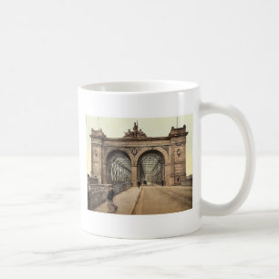 Mug Le pont du Rhin, Mannheim, Baden, Allemagne pH