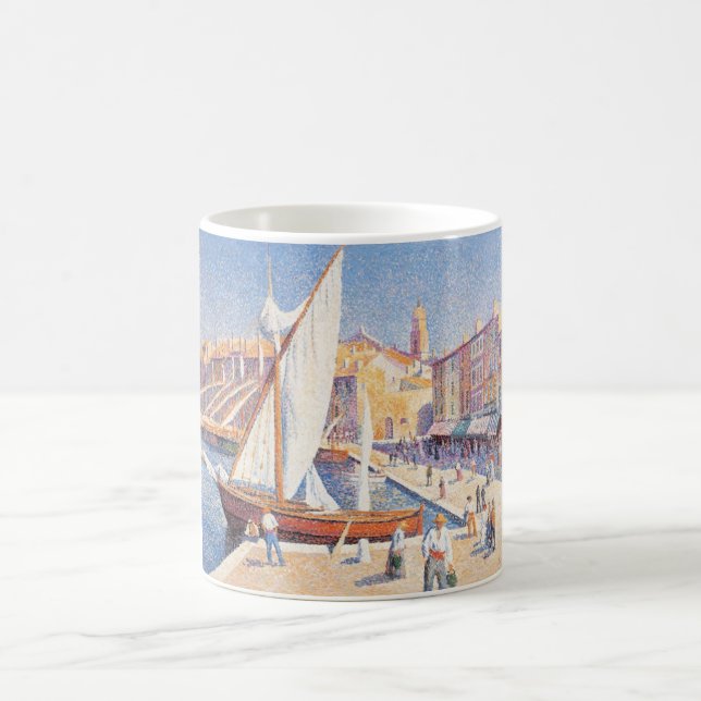 Mug Le Port de Saint-Tropez (Sud de la France) (Centre)