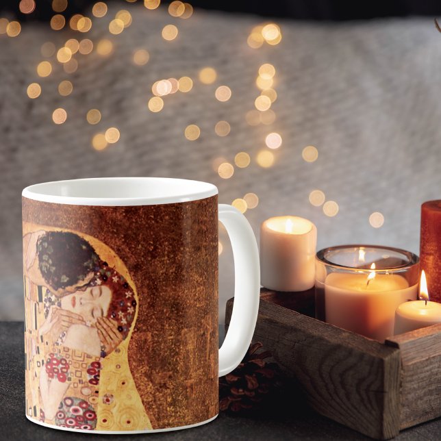 Mug Le portrait de Kiss Gustav Klimt (Créateur téléchargé)