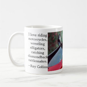 Mug Le poulet chanceux va pour un tour