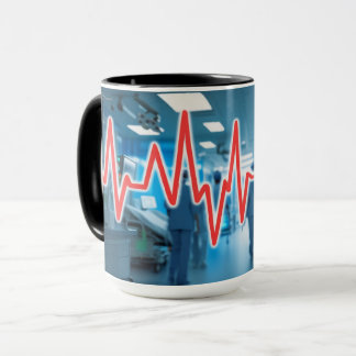 Mug Le pouls d'un hôpital