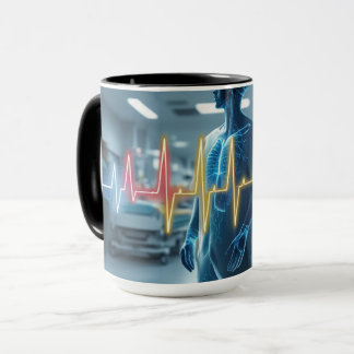 Mug Le pouls d'un hôpital