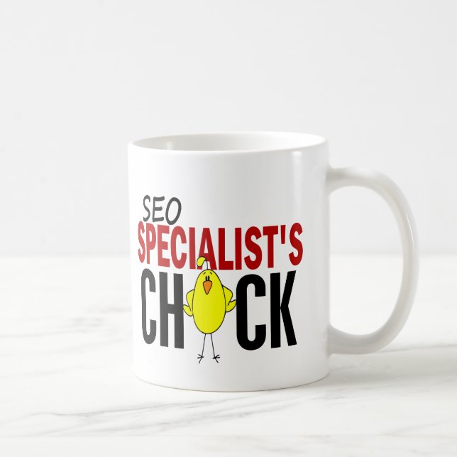 Mug Le poussin du spécialiste en SEO (Droite)