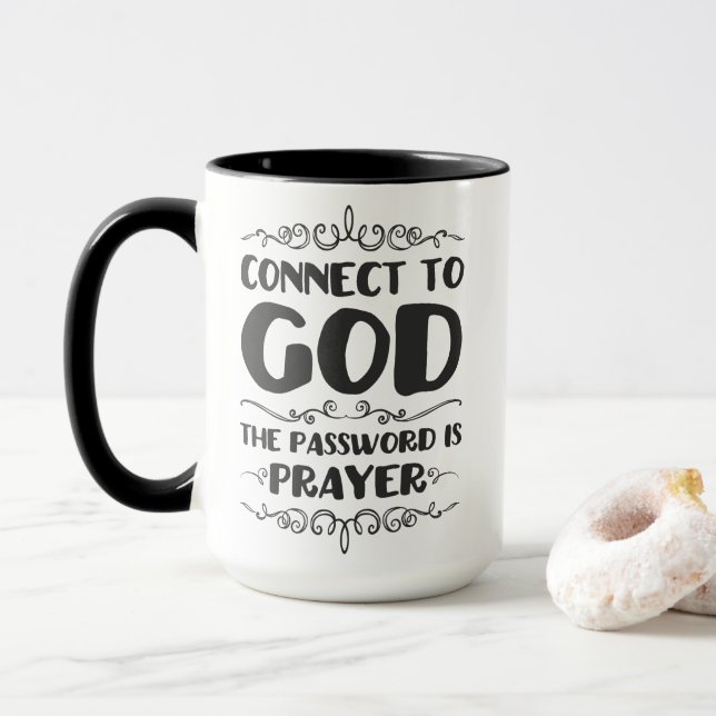 Mug Le pouvoir de la prière (Avec donut)
