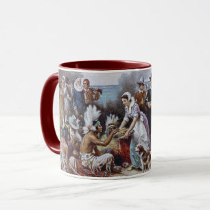 Mug Le premier Thanksgiving de Jean Ferris c. 1912