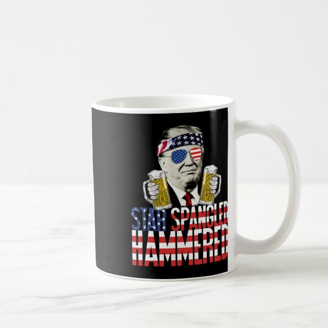 Mug Le Président américain Donald Trump en martelé (Droite)