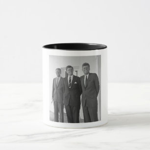Mug Le président John Kennedy et les frères American C