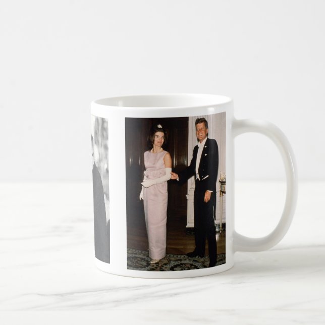 Mug Le Président Kennedy, JFK et Jackie, jfk (Droite)