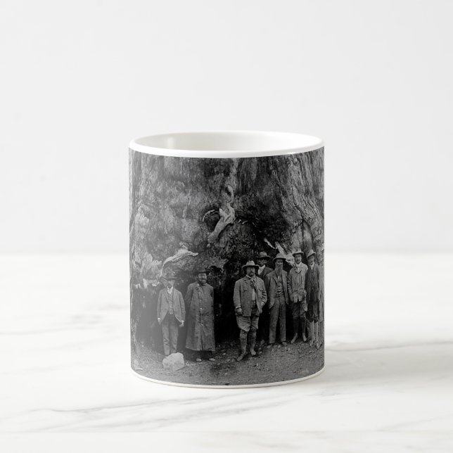 Mug Le Président Roosevelt et John Muir la Californie (Centre)