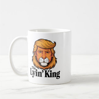 Mug Le président Trump se moquant du roi menteur 