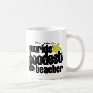 Mug Le professeur goodest des mondes personnalisés