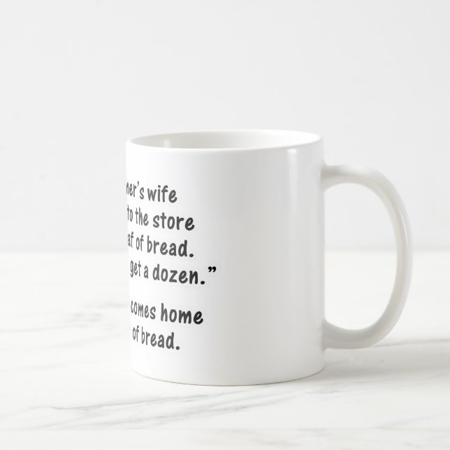 Mug Le programmeur et son épouse - en second lieu (Droite)