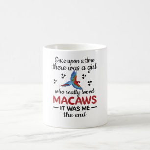 Mug Le propriétaire de Macaw donne à l'amoureuse de 