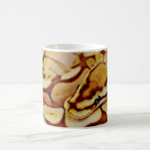 Mug Le python jaune de boule se ferment vraiment