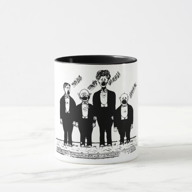 Mug Le Quartet, chantant (Centre)