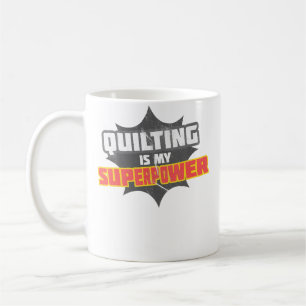 Mug Le quilting est mon superpouvoir T-shirt de gran
