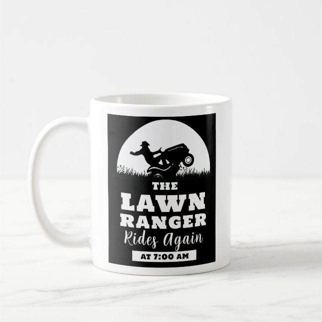 Mug Le Ranger De La Pelouse Fait De Nouveau De La Pelo (Gauche)