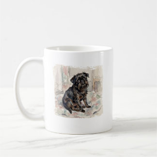 Mug Le ratier griffon belge : le chasseur de rats stab