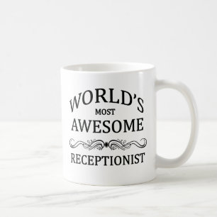 Mug Le réceptionniste le plus impressionnant du monde