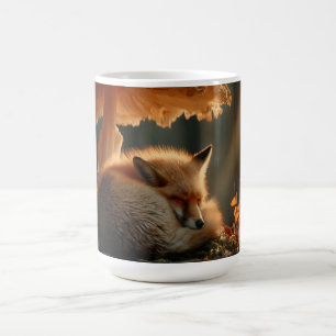 Mug Le Renard Rouge Dort Sous Le Champion Géant