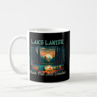 Mug Le requin du lac Lanier Nature drôle et sans salut