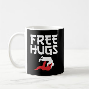 Mug Le retrait de BJJ Jiu-Jitsu de Hugs Libres