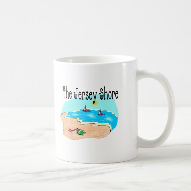 Mug Le rivage du Jersey (Droite)