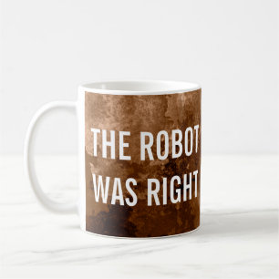 Mug Le Robot Était Un Bon Café Amusant