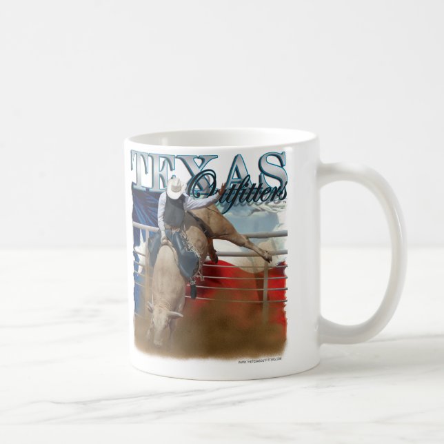 Mug Le rodéo Bullrider de fournisseurs du Texas (Droite)
